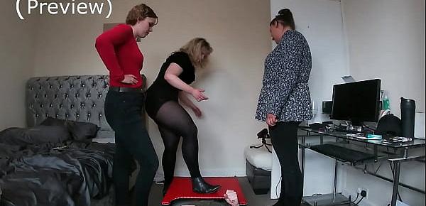  Sexy vicious girls, destroy slaves worthless face